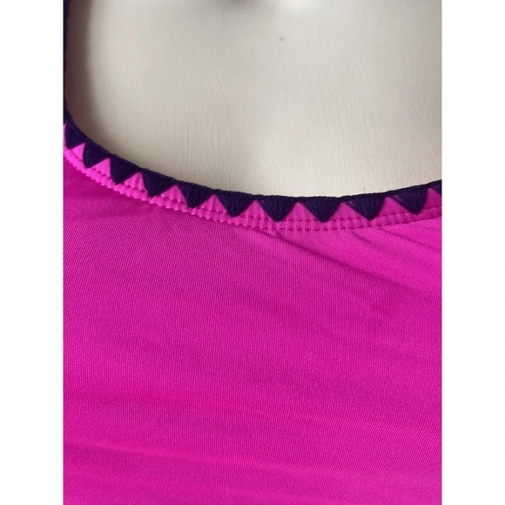 Lucky Brand Shell Stitch‎ Pink One Piece Womens Swimsuit
